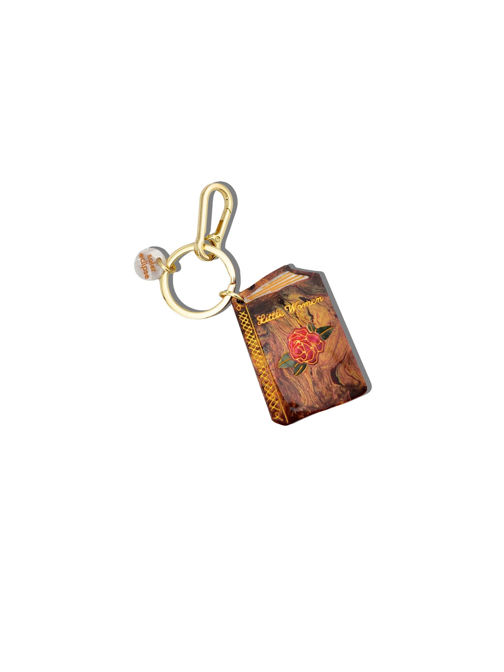 Hand-painted Little Women Book Bag Charm + Keychain – Feste